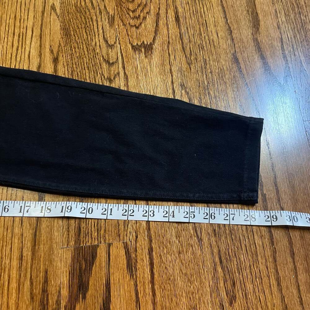 Hue Classic Stretch Denim Legging Black Denim Size M NWT - Picture 4 of 6